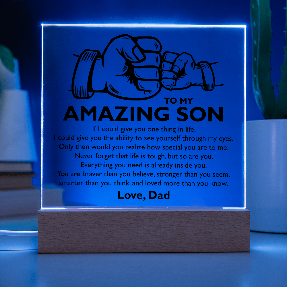 to my amazing son oder