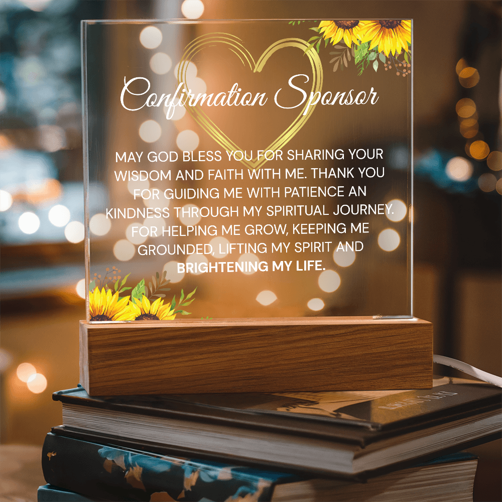 confirmation sponser