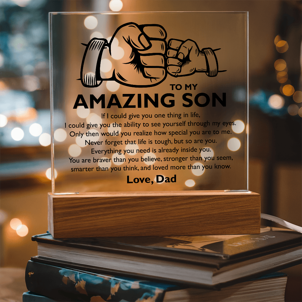 to my amazing son oder