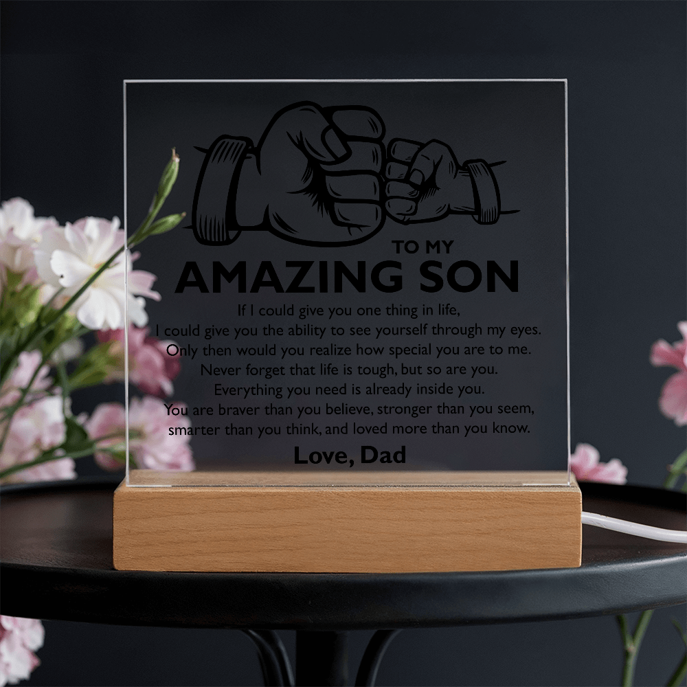 to my amazing son oder