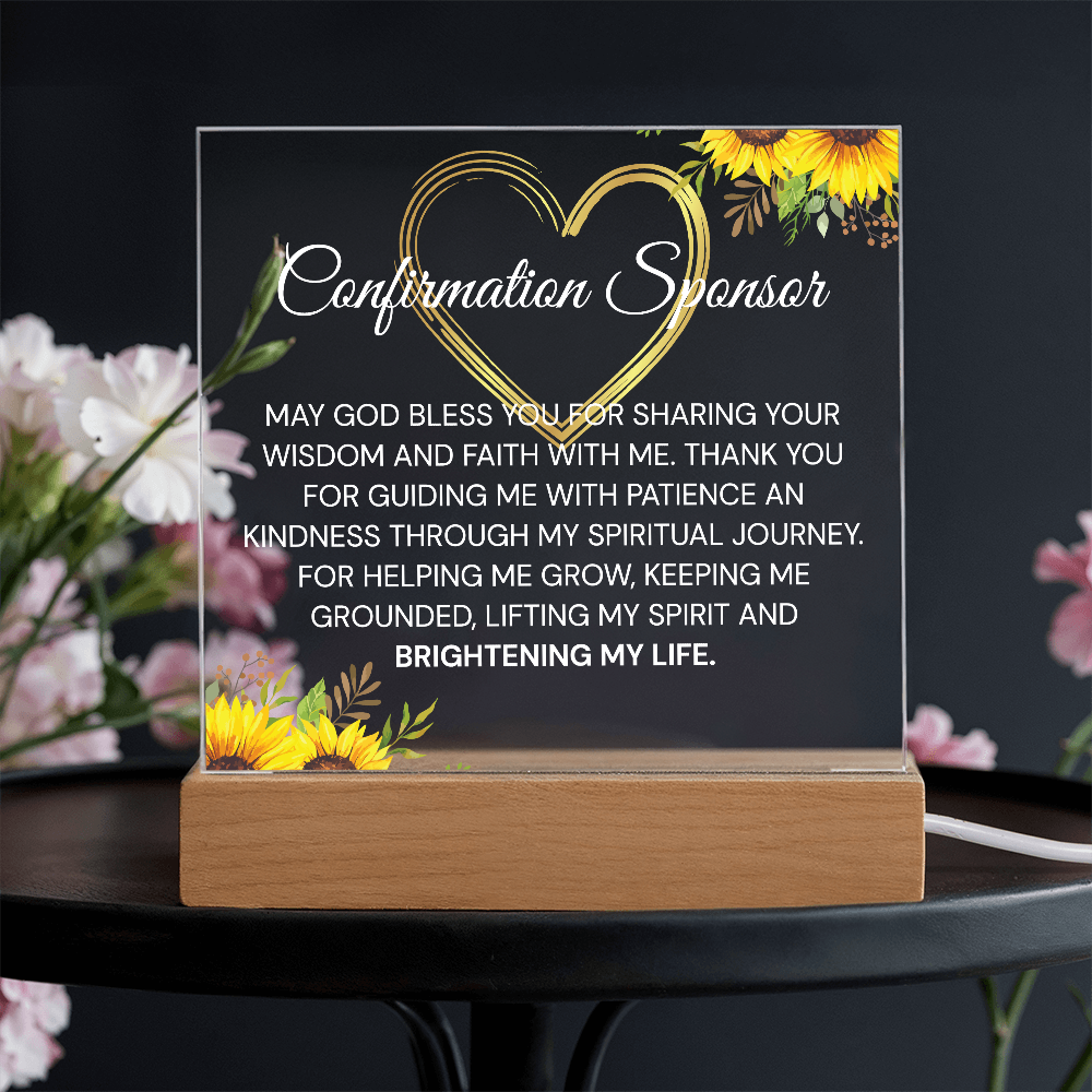 confirmation sponser