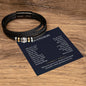 Grandson- love you bracelet