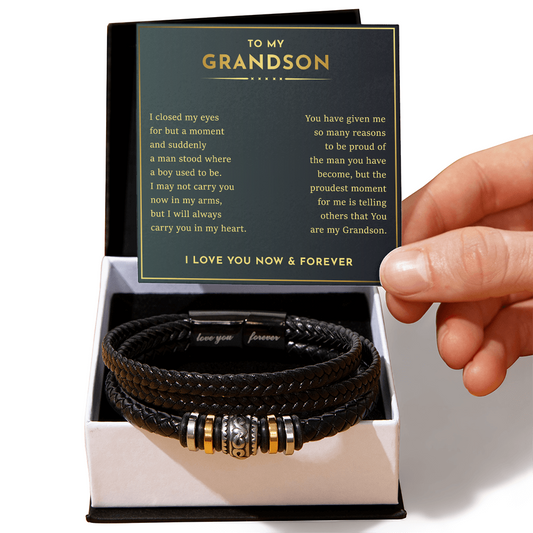Grandson- Love you bracelet