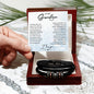 Grandson- Love you bracelet