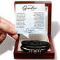 Grandson- Love you bracelet