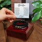 Grandson- Love you bracelet