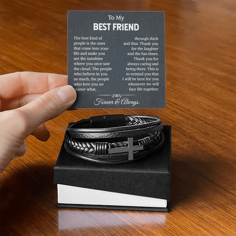 best friend cross leather