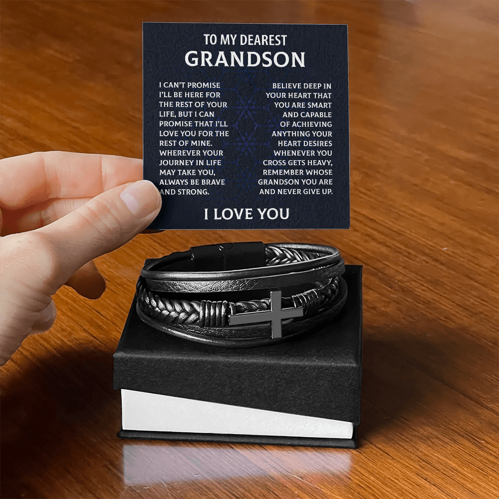 to my grandson bracelet
