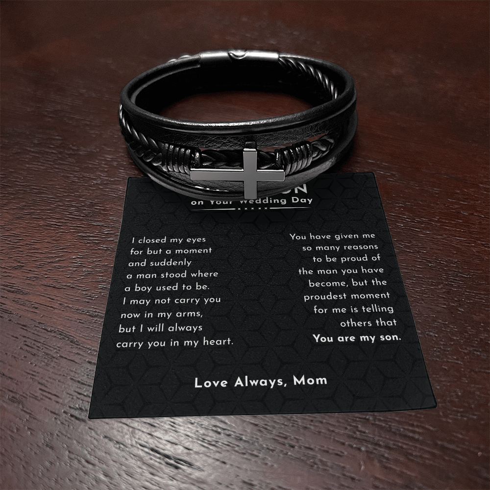 To My Son Wedding Day