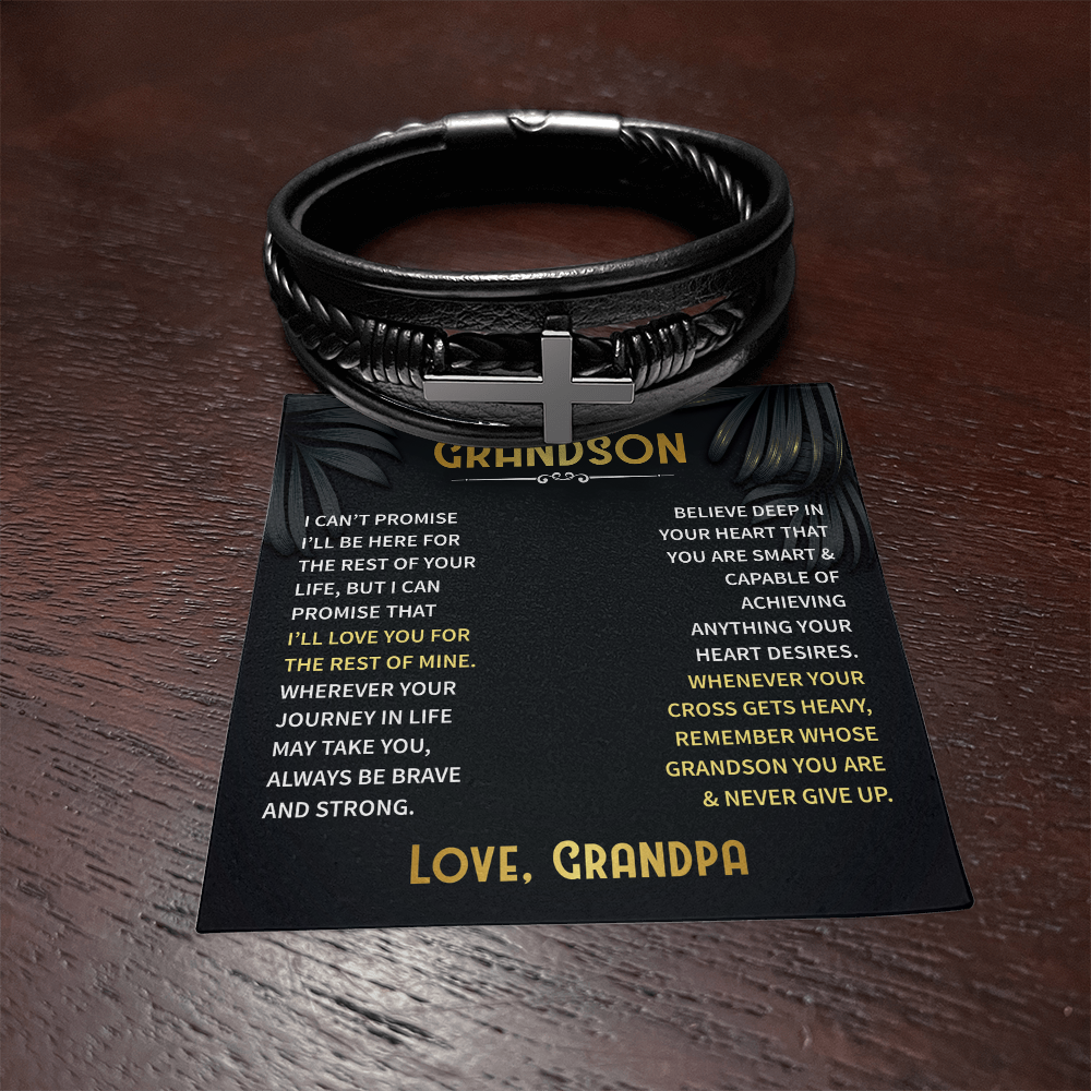 Grandson Bracelet cross