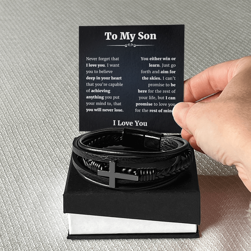 to my son i love you bracelet