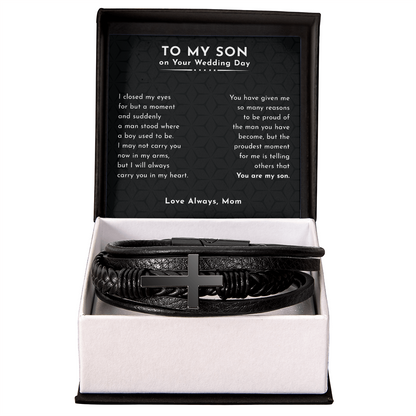 To My Son Wedding Day