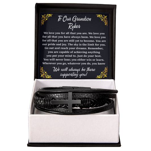 SO-14738830- Cross bracelet