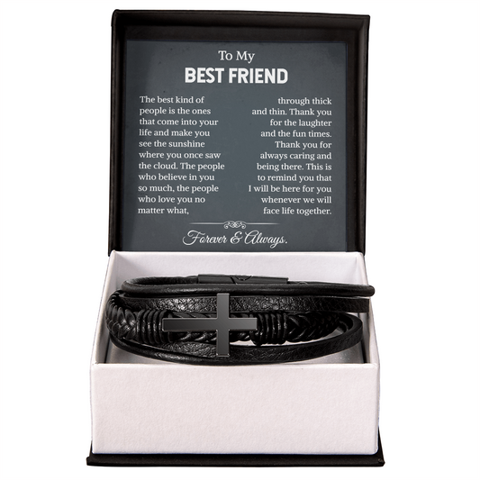 best friend cross leather
