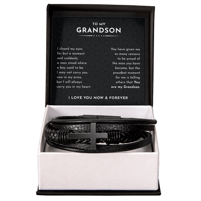 To My Grandson bracelet