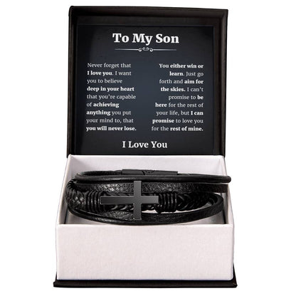 to my son i love you bracelet