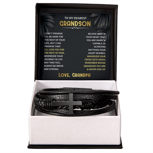 Grandson Bracelet cross