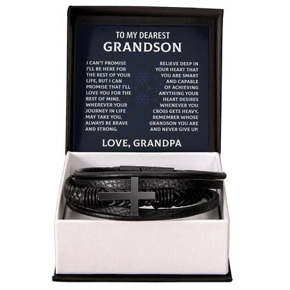 Dearest Grandson Bracelet from Grandpa