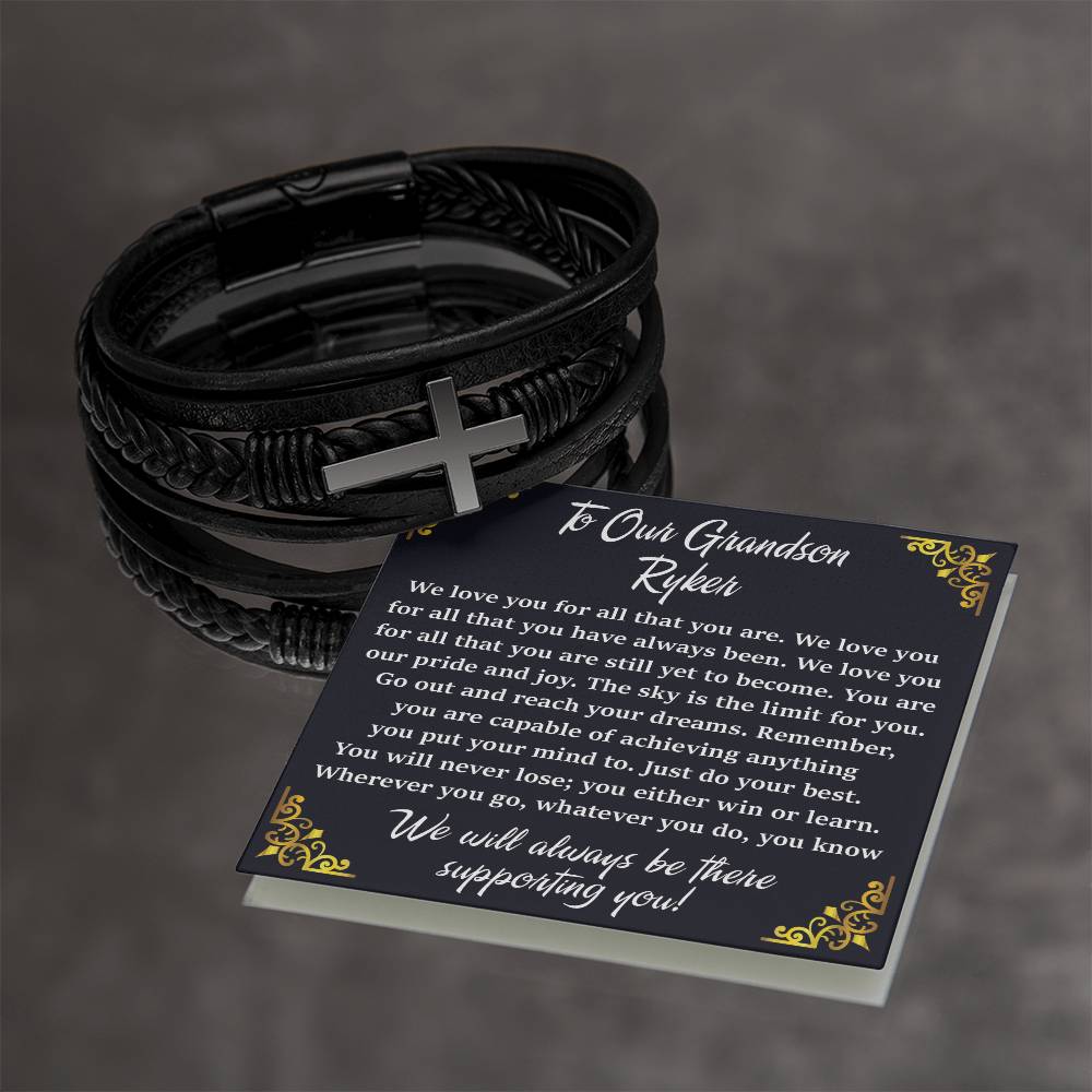 SO-14738830- Cross bracelet