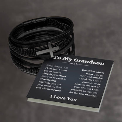 To My Grandson Bracelet