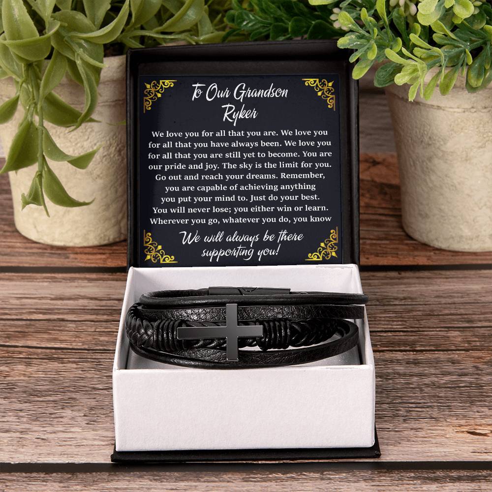 SO-14738830- Cross bracelet