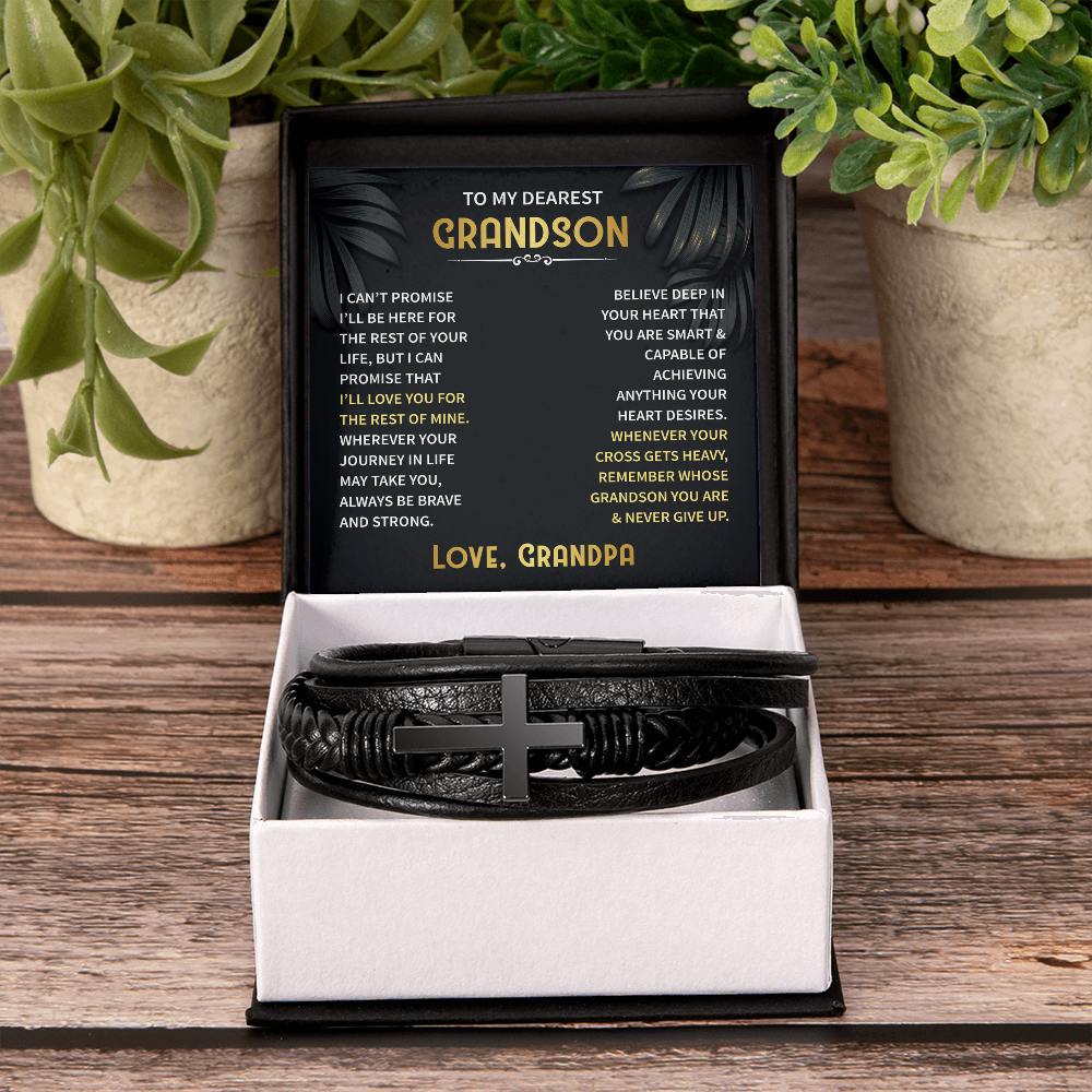 Grandson Bracelet cross