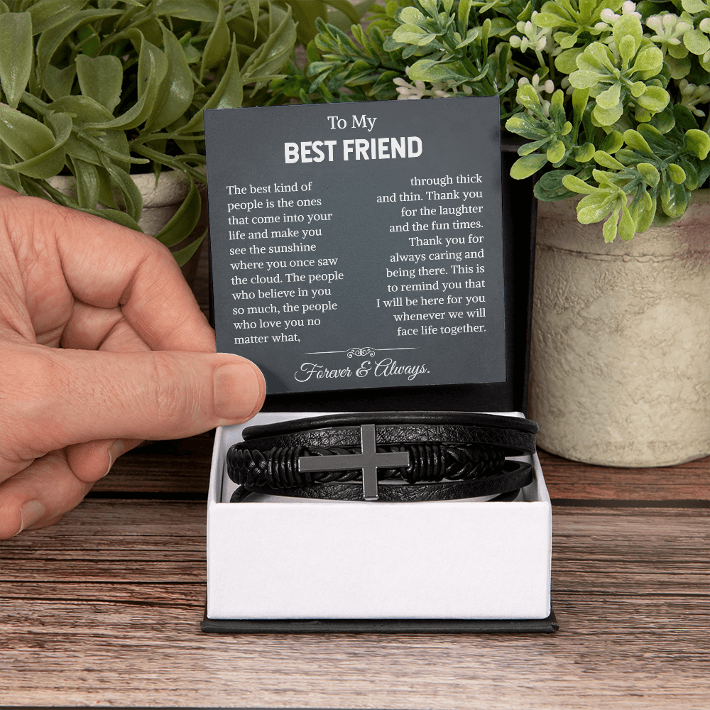 best friend cross leather