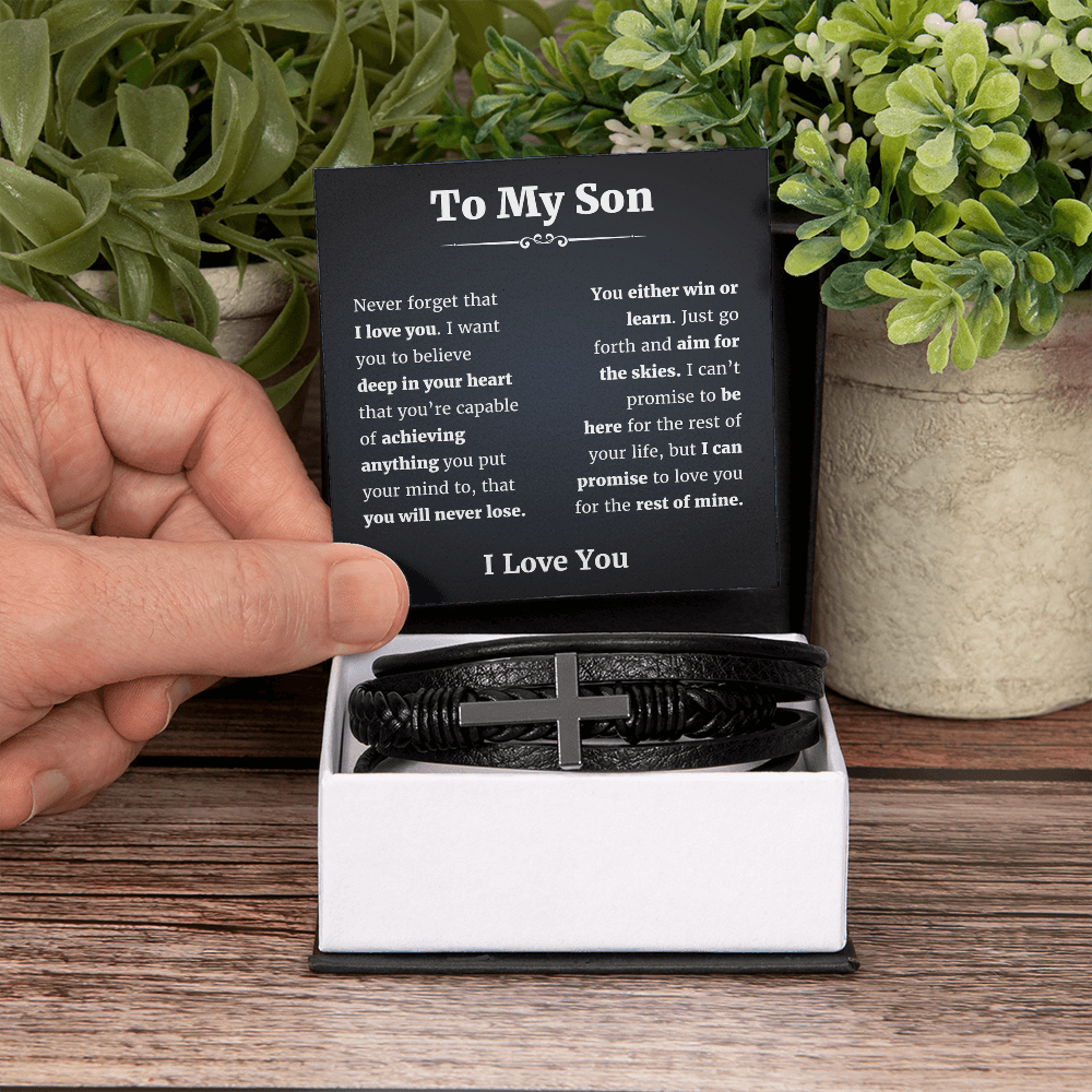 to my son i love you bracelet