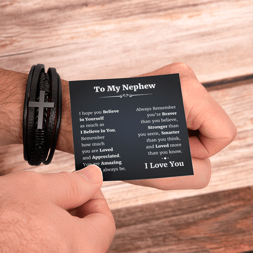 To My Nephew Bracelet