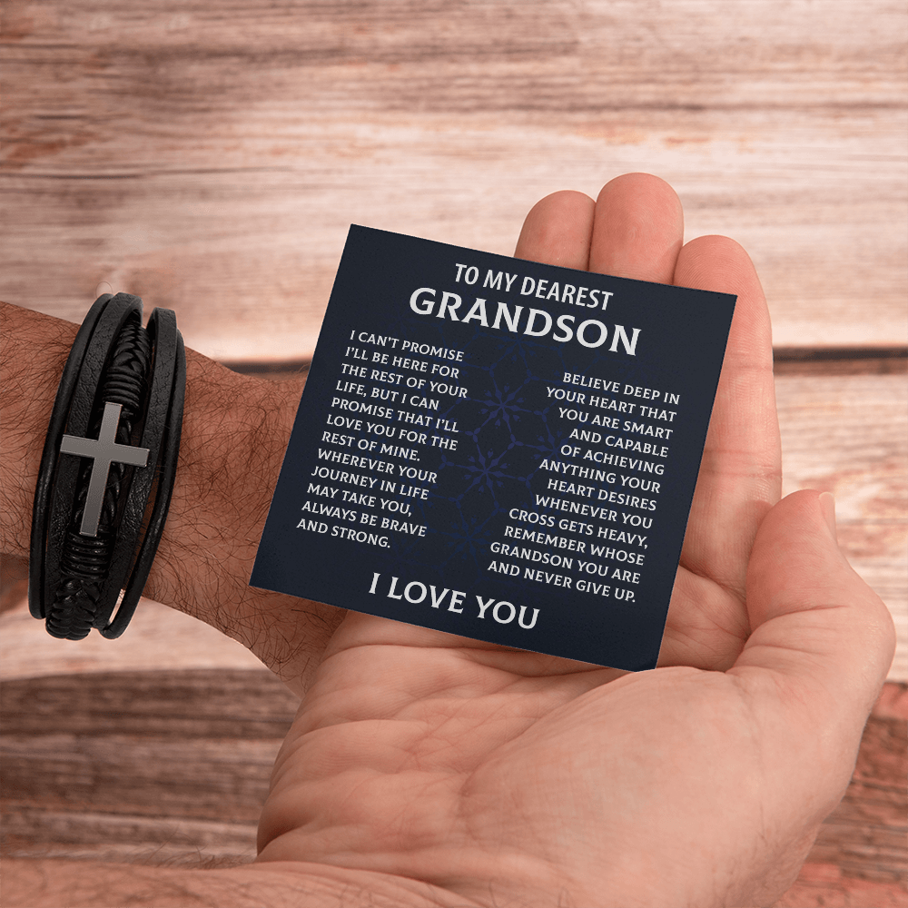 to my grandson bracelet