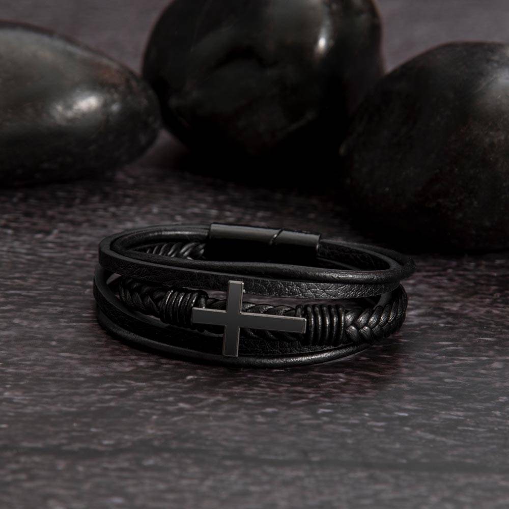 Grandson- Cross bracelet