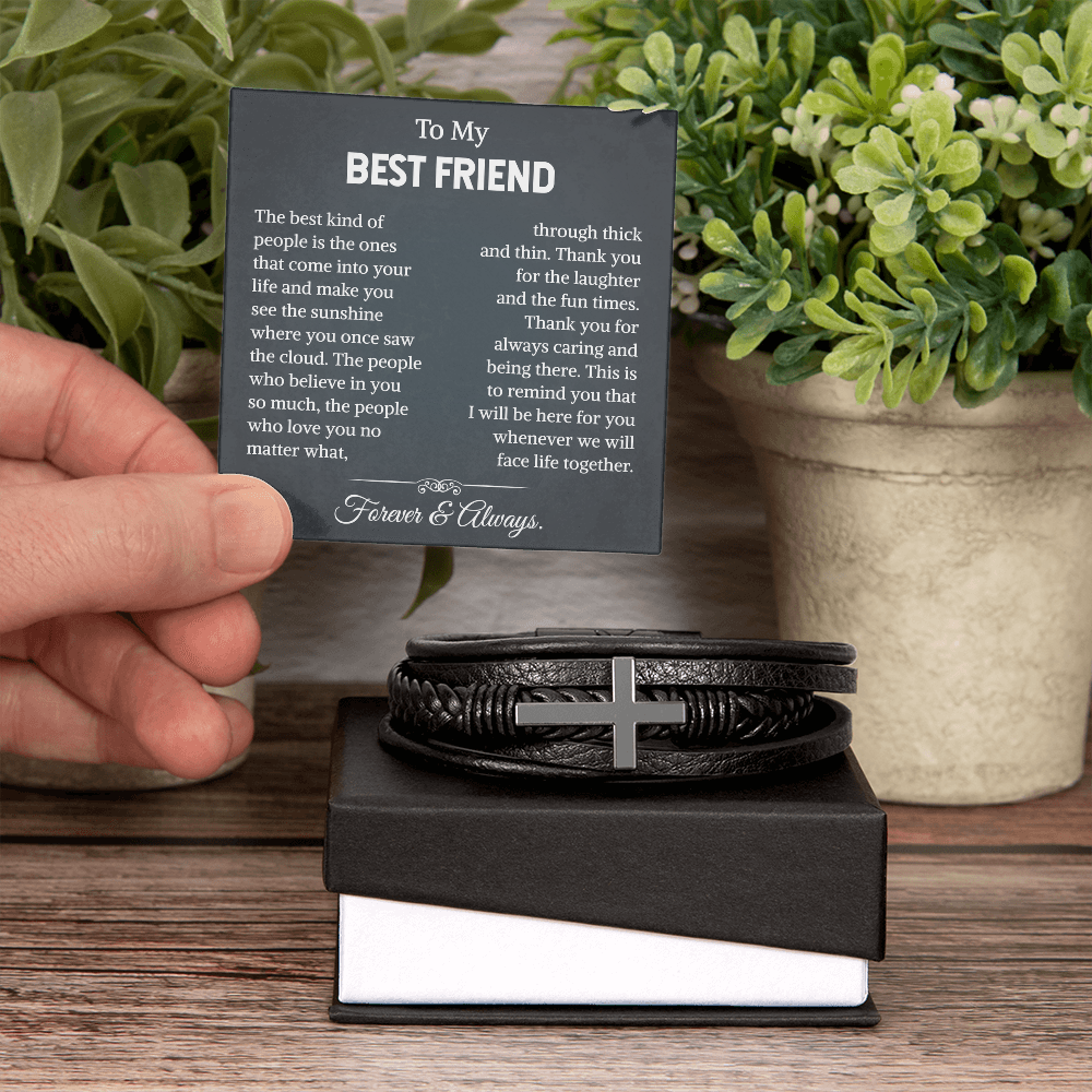 best friend cross leather