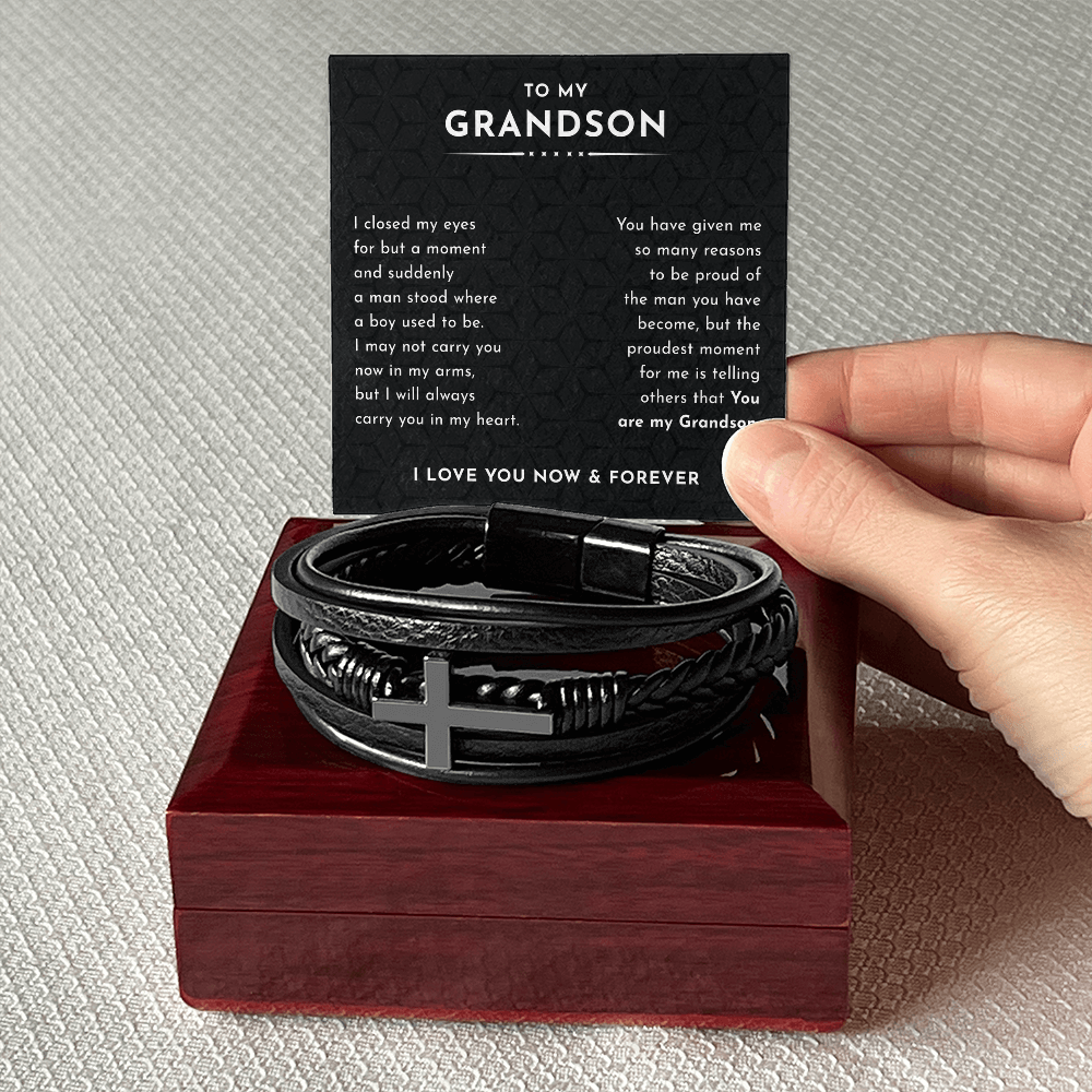 grandson-cross bracelet