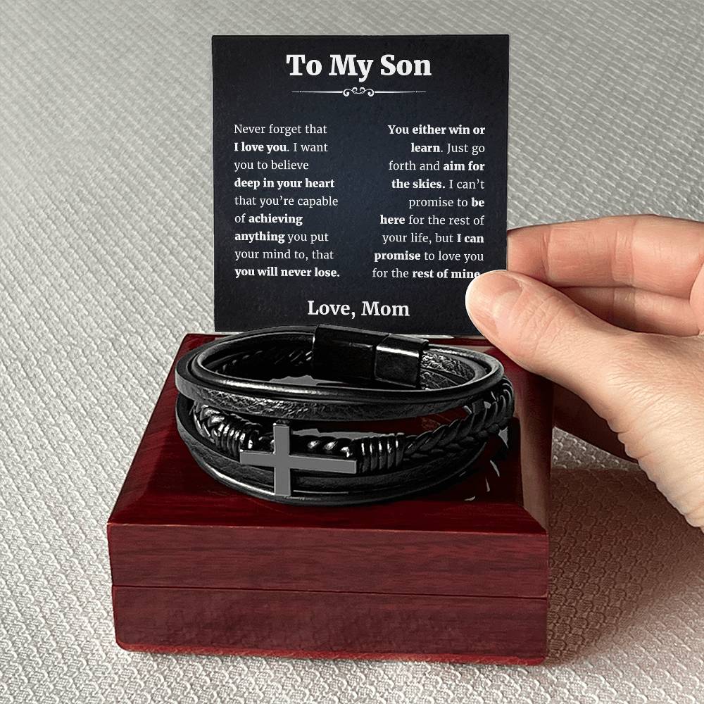 To My Son Love Mom