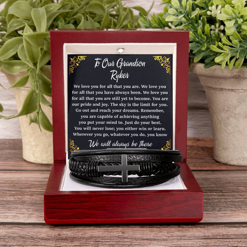 SO-14738830- Cross bracelet