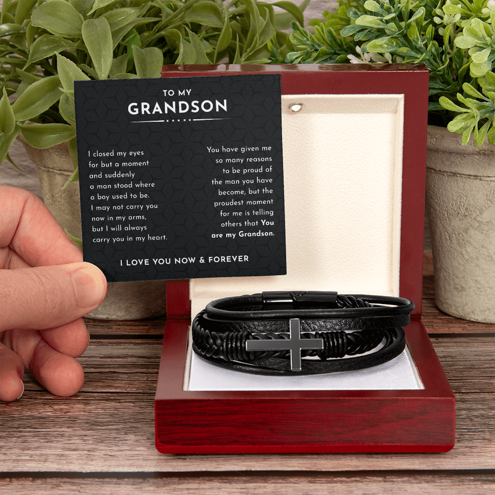 grandson-cross bracelet