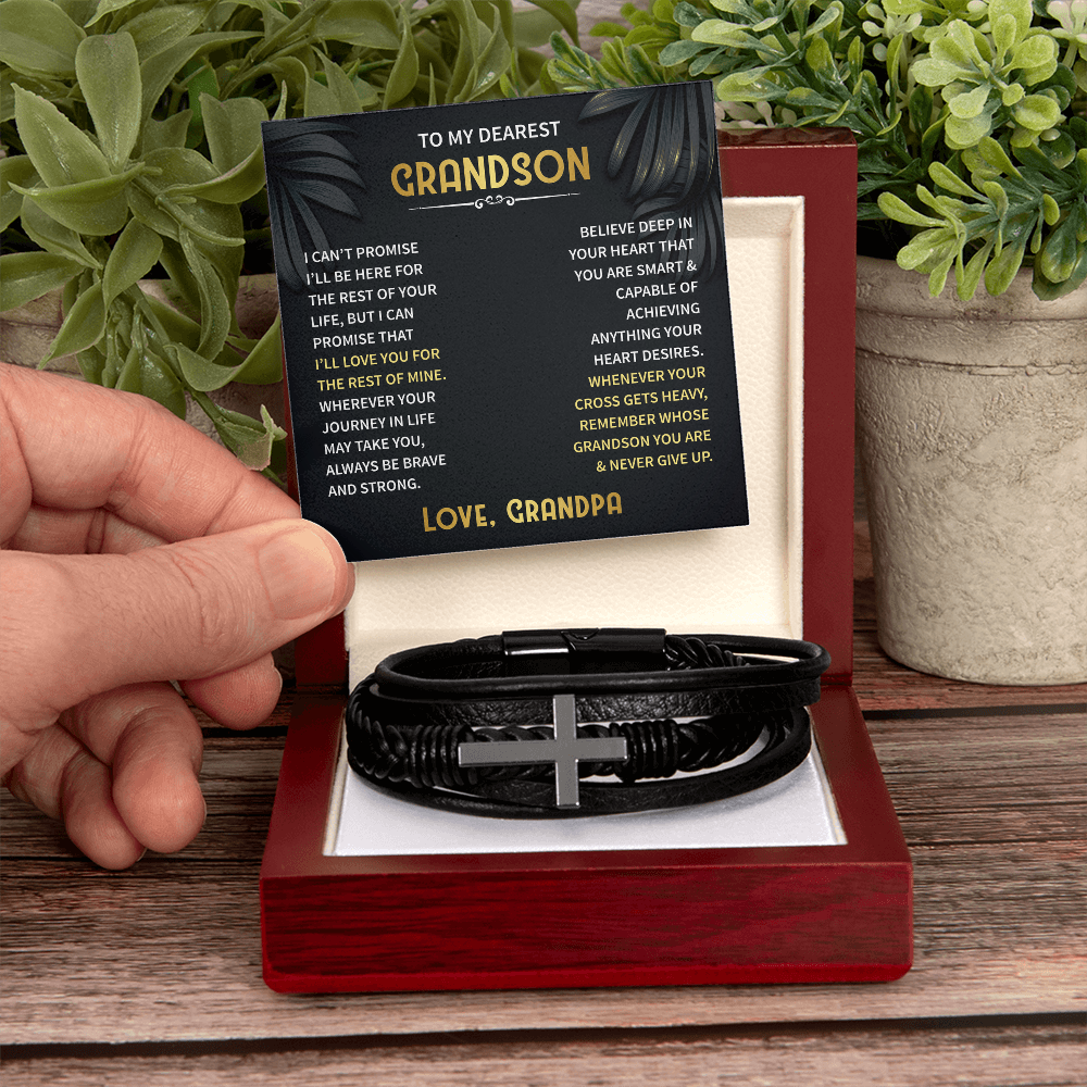 Grandson Bracelet cross