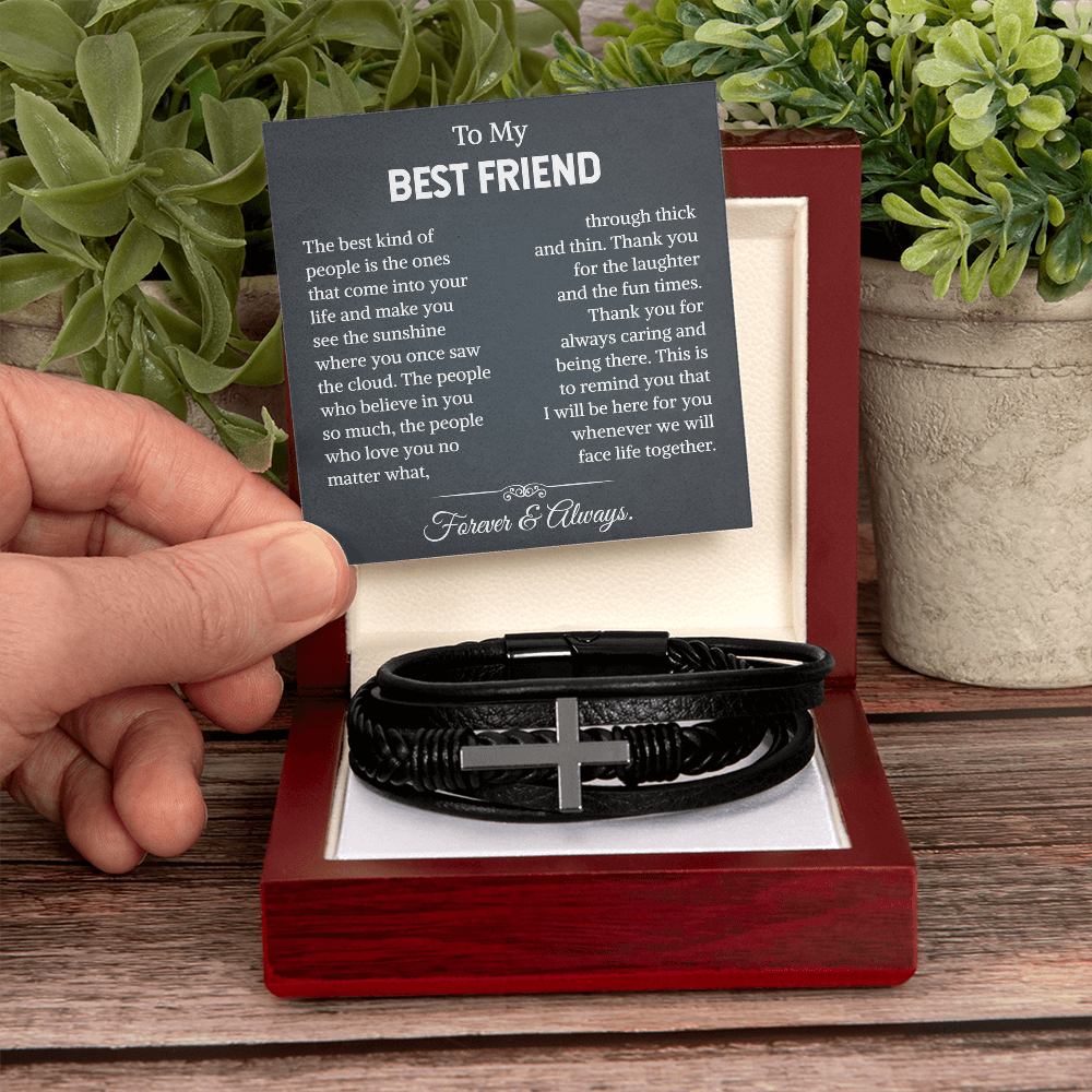 best friend cross leather