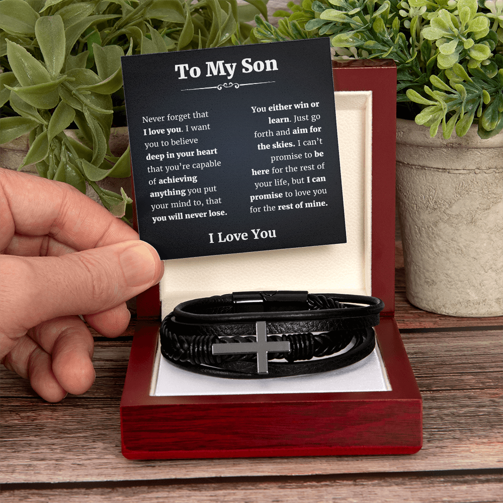 to my son i love you bracelet