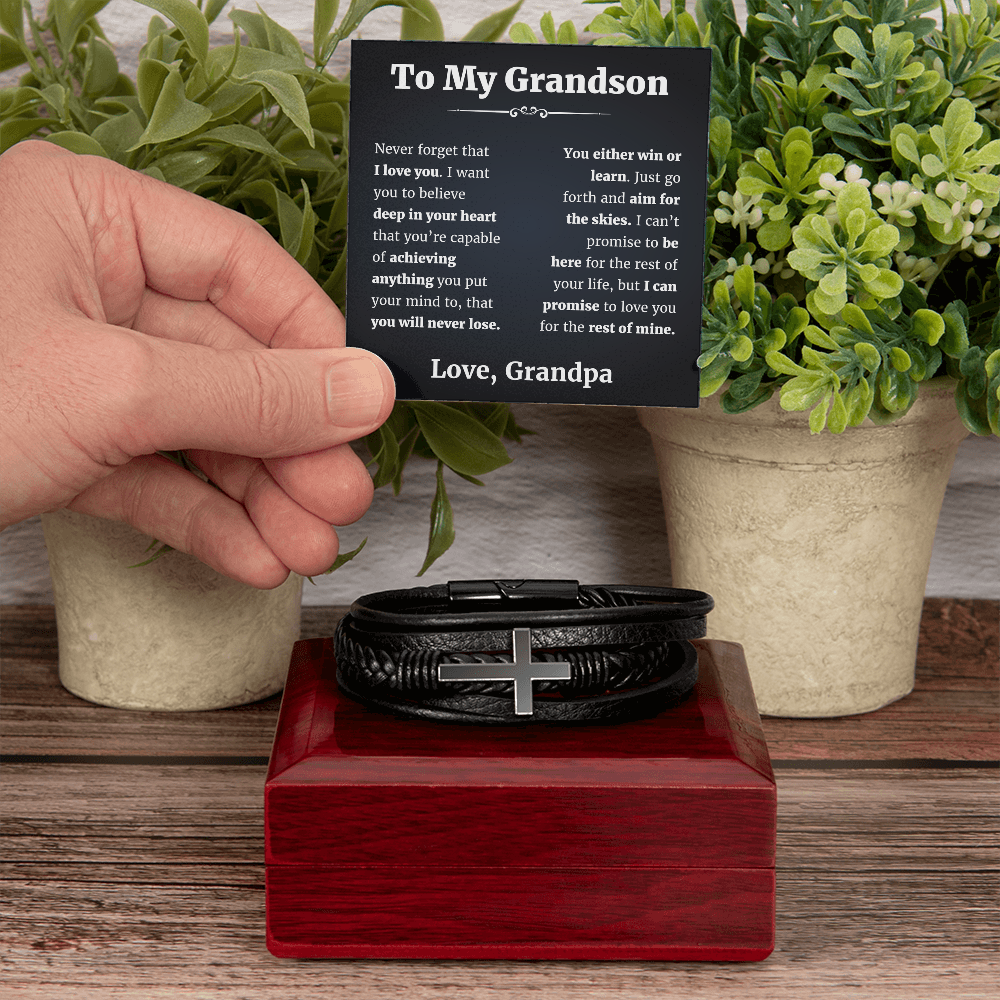 To My Grandson From Grandpa