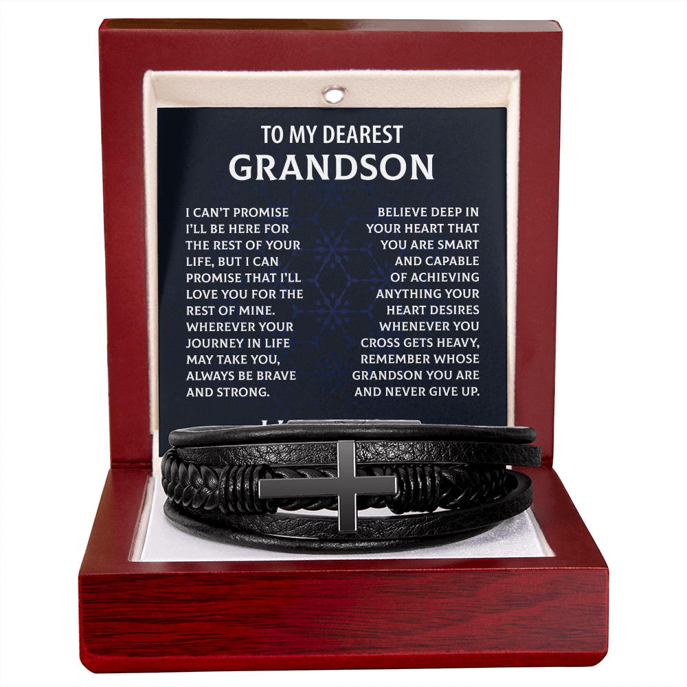 to my grandson bracelet