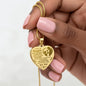 2703. heart engraved