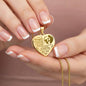 2703. heart engraved