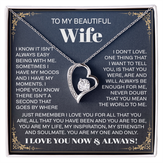 To my beautiful wife