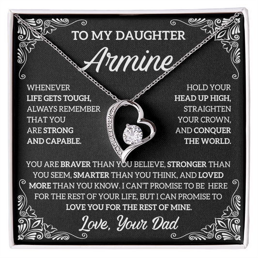 armine daughter