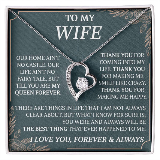 to my wife