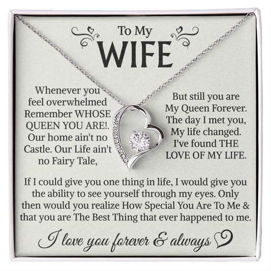 to my wwife
