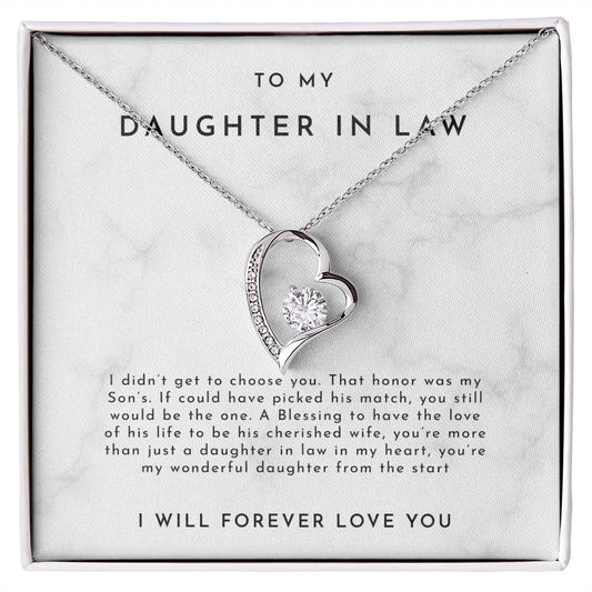 Daughter-in-law Gifts, Daughter-in-law birthday Gifts, Daughter-in-law necklace, Daughter-in-law