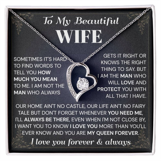 to my wife