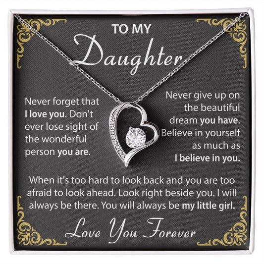 to my daughter
